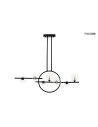 MOOSEE lampa wisząca ALURE LINE TWIN 90 czarna (MSE010100346)