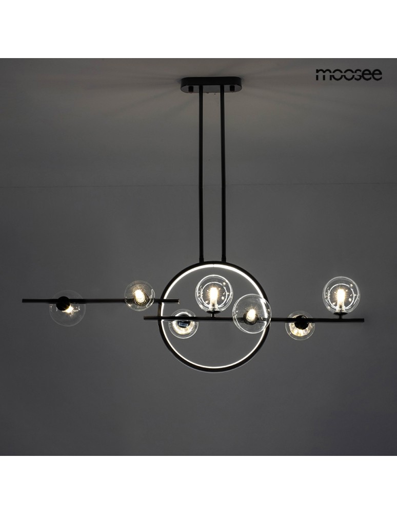 MOOSEE lampa wisząca ALURE LINE TWIN 90 czarna (MSE010100346) MOOSEE lampa wisząca ALURE LINE TWIN 90 czarna (MSE010100346)