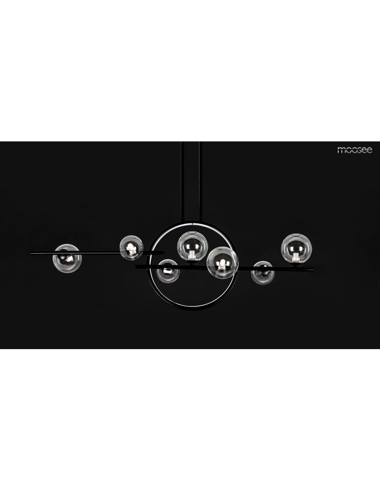 MOOSEE lampa wisząca ALURE LINE TWIN 90 czarna (MSE010100346) MOOSEE lampa wisząca ALURE LINE TWIN 90 czarna (MSE010100346)