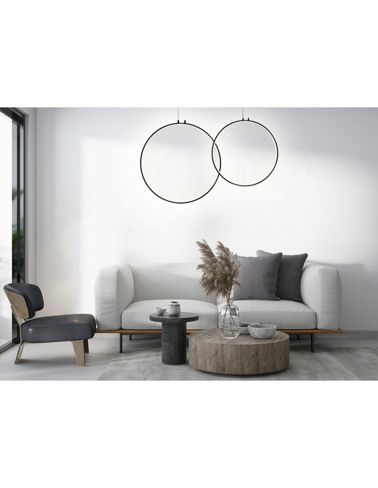 MOOSEE lampa wisząca CIRCULO 80 czarna (MSE010100373) MOOSEE lampa wisząca CIRCULO 80 czarna (MSE010100373)