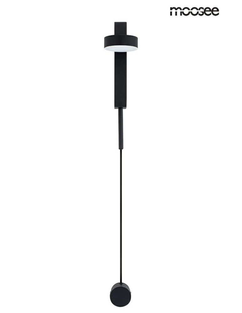 Moosee MOOSEE lampa ścienna CLARID BLACK czarna (MSE010400207) Moosee MOOSEE lampa ścienna CLARID BLACK czarna (MSE010400207)