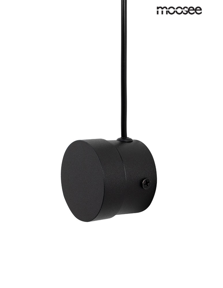 Moosee MOOSEE lampa ścienna CLARID BLACK czarna (MSE010400207) Moosee MOOSEE lampa ścienna CLARID BLACK czarna (MSE010400207)