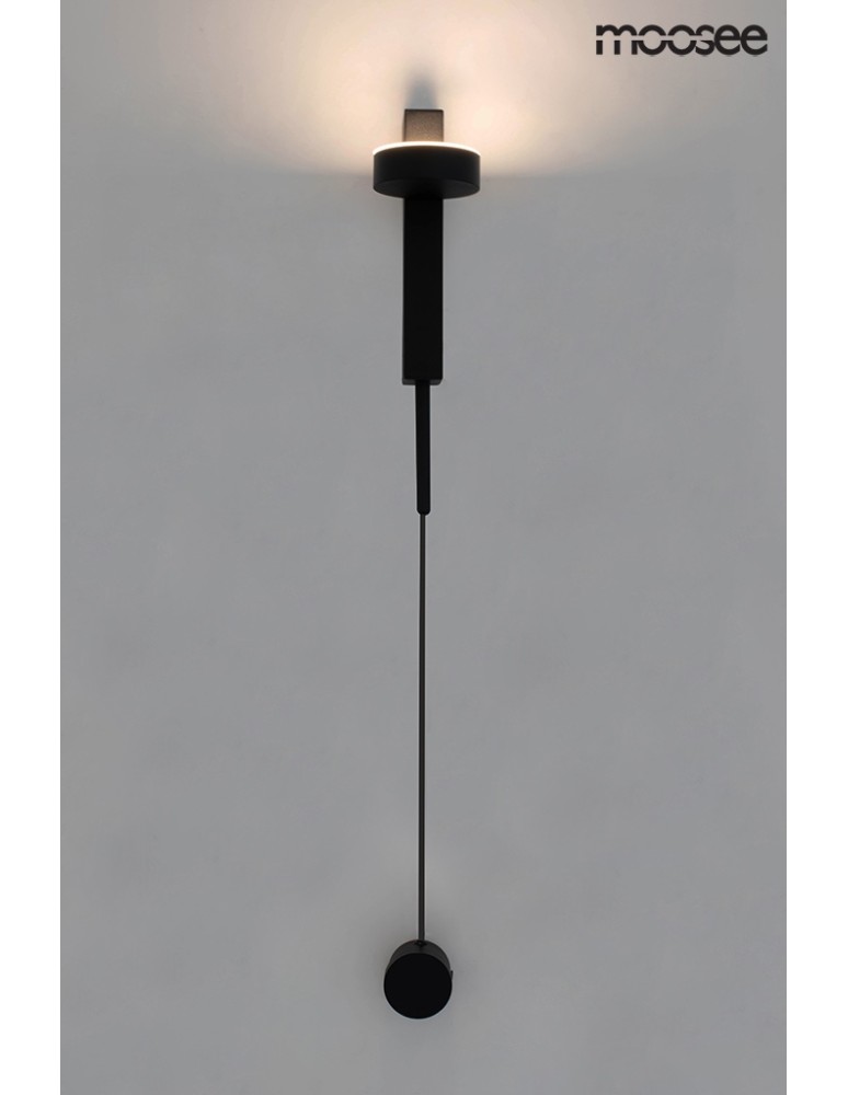 Moosee MOOSEE lampa ścienna CLARID BLACK czarna (MSE010400207) Moosee MOOSEE lampa ścienna CLARID BLACK czarna (MSE010400207)