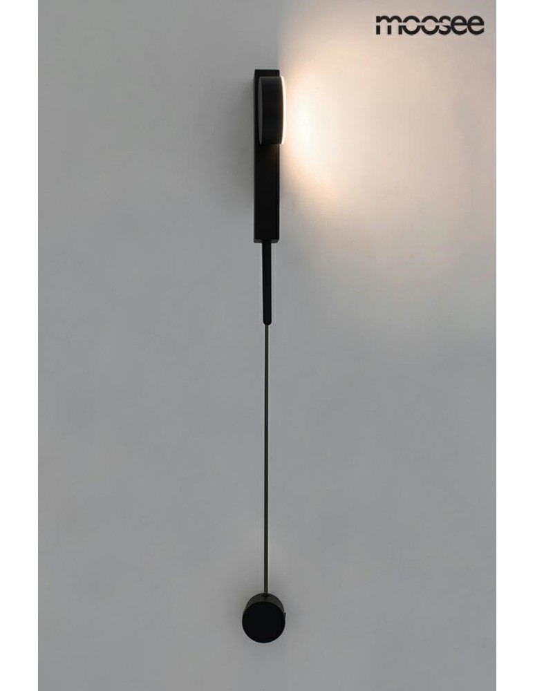 Moosee MOOSEE lampa ścienna CLARID BLACK czarna (MSE010400207) Moosee MOOSEE lampa ścienna CLARID BLACK czarna (MSE010400207)