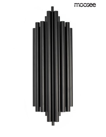 Moosee MOOSEE lampa ścienna HARMONIC BLACK czarna (MSE010400217)