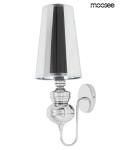 Kinkiety - MOOSEE lampa ścienna QUEEN 20 srebrna (MSE010100229) - product 1