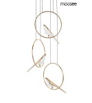 MOOSEE lampa wisząca BIRD DISC złota (MSE010100294) MOOSEE lampa wisząca BIRD DISC złota (MSE010100294)