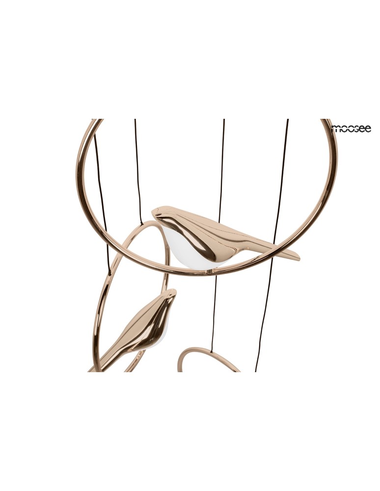 MOOSEE lampa wisząca BIRD DISC złota (MSE010100294) MOOSEE lampa wisząca BIRD DISC złota (MSE010100294)