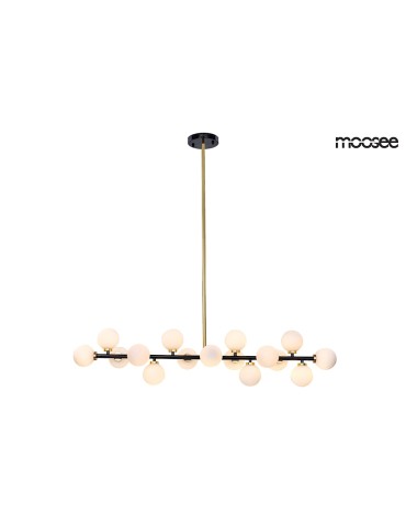 Moosee MOOSEE lampa wisząca COSMO LEVEL M - czarna, złota (MSE010100117)