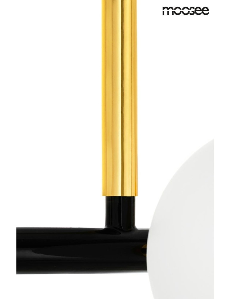 Moosee MOOSEE lampa wisząca COSMO LEVEL M - czarna, złota (MSE010100117) Moosee MOOSEE lampa wisząca COSMO LEVEL M - czarna, złota (MSE010100117)