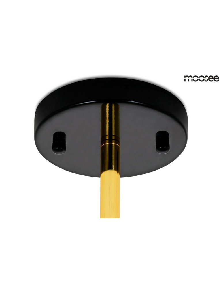 Moosee MOOSEE lampa wisząca COSMO LEVEL M - czarna, złota (MSE010100117) Moosee MOOSEE lampa wisząca COSMO LEVEL M - czarna, złota (MSE010100117)