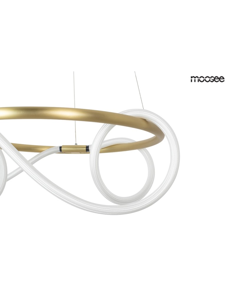 MOOSEE lampa wisząca SERPIENTE 60 złota (MSE010100236)