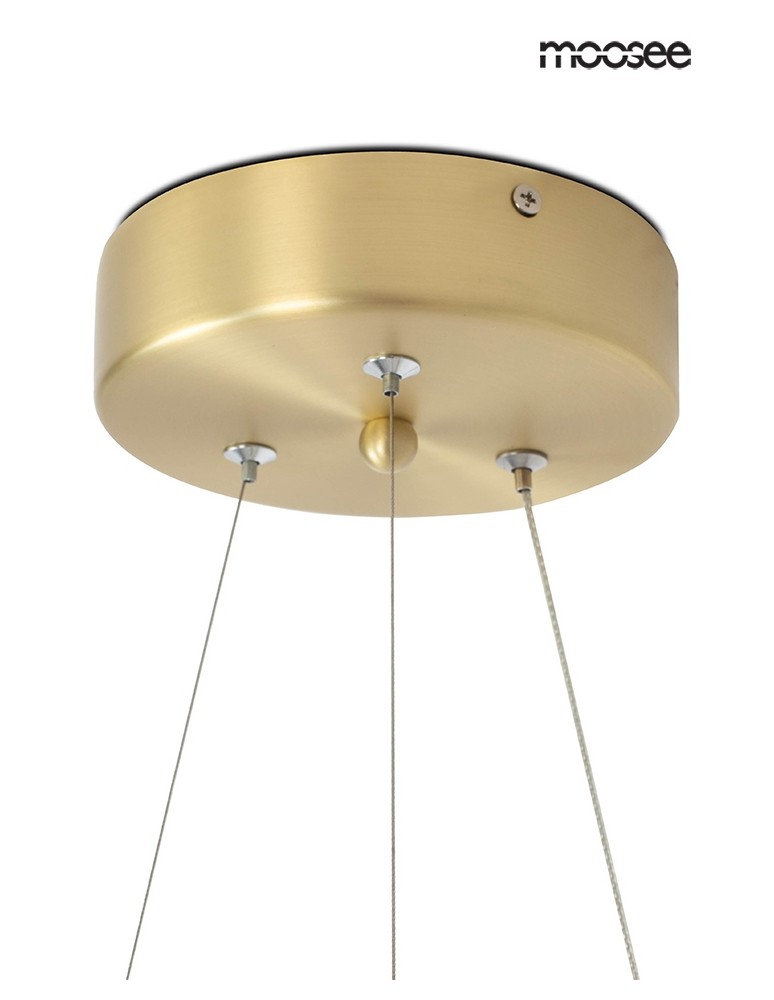 MOOSEE lampa wisząca SERPIENTE 60 złota (MSE010100236)