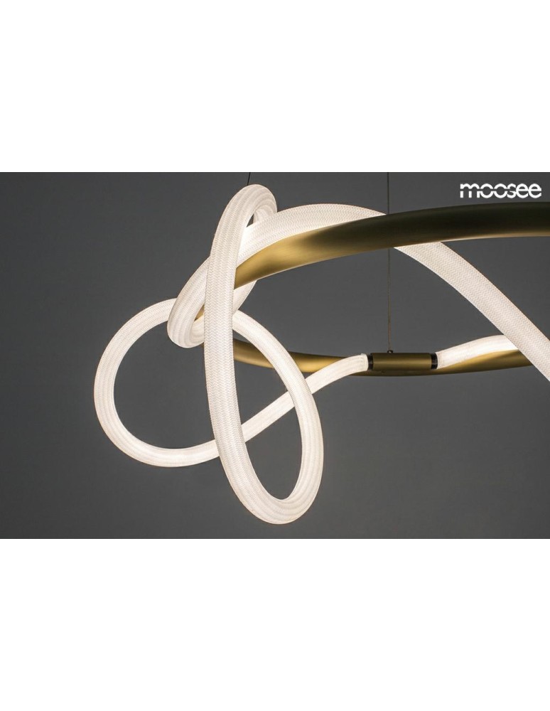 MOOSEE lampa wisząca SERPIENTE 60 złota (MSE010100236)