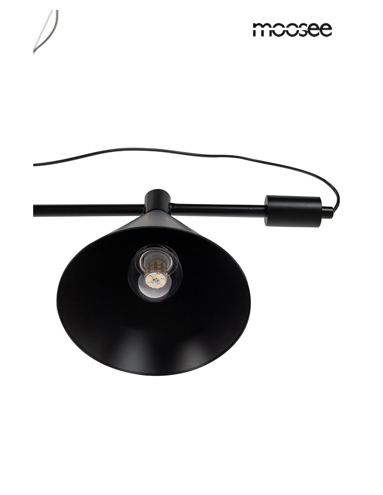 MOOSEE lampa wisząca TECHNICS czarna (MSE010100333) MOOSEE lampa wisząca TECHNICS czarna (MSE010100333)