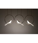Lampy wiszące designerskie - MOOSEE lampa wisząca BIRD LINE złota (MSE010100295) - product 8