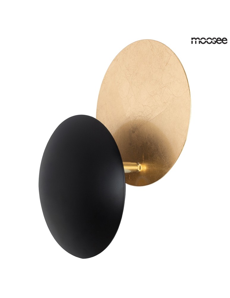 Moosee MOOSEE lampa ścienna ECLISE złota / czarna (MSE010400202) Moosee MOOSEE lampa ścienna ECLISE złota / czarna (MSE010400202)