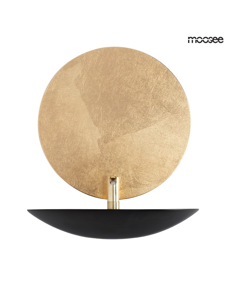 Moosee MOOSEE lampa ścienna ECLISE złota / czarna (MSE010400202) Moosee MOOSEE lampa ścienna ECLISE złota / czarna (MSE010400202)