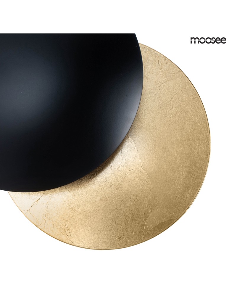 Moosee MOOSEE lampa ścienna ECLISE złota / czarna (MSE010400202) Moosee MOOSEE lampa ścienna ECLISE złota / czarna (MSE010400202)