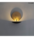 Moosee MOOSEE lampa ścienna ECLISE złota / czarna (MSE010400202) Moosee MOOSEE lampa ścienna ECLISE złota / czarna (MSE010400202)