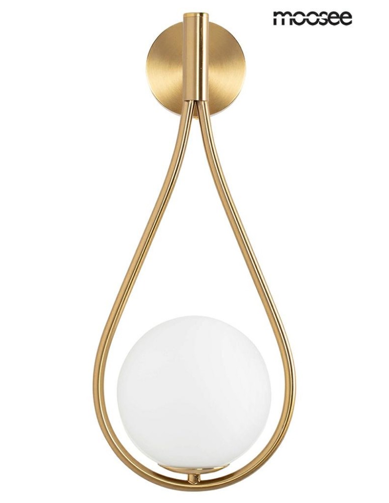 Moosee MOOSEE lampa ścienna ROMA złota (MSE010400204) Moosee MOOSEE lampa ścienna ROMA złota (MSE010400204)