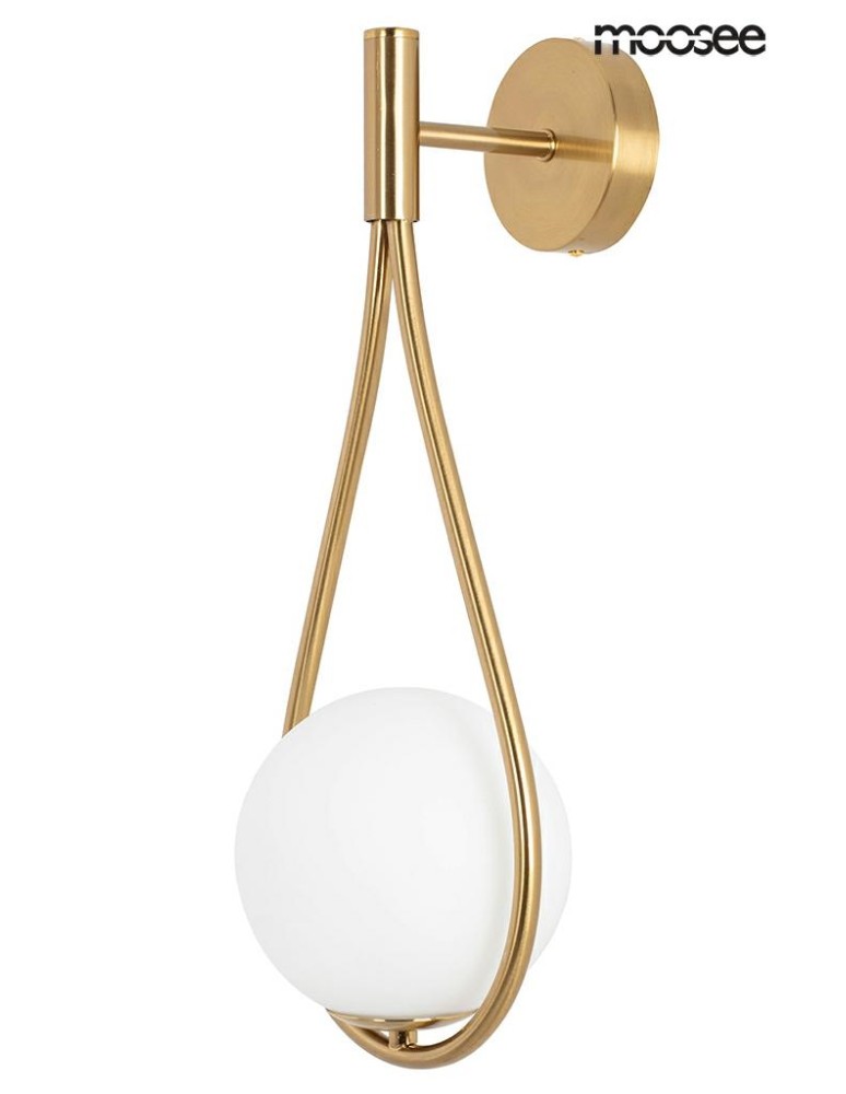 Moosee MOOSEE lampa ścienna ROMA złota (MSE010400204) Moosee MOOSEE lampa ścienna ROMA złota (MSE010400204)
