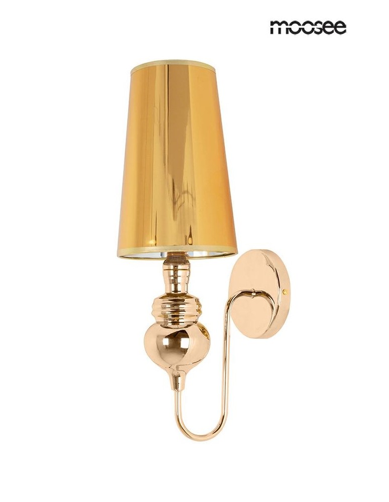 MOOSEE lampa ścienna QUEEN 15 złota (MSE010100224) MOOSEE lampa ścienna QUEEN 15 złota (MSE010100224)