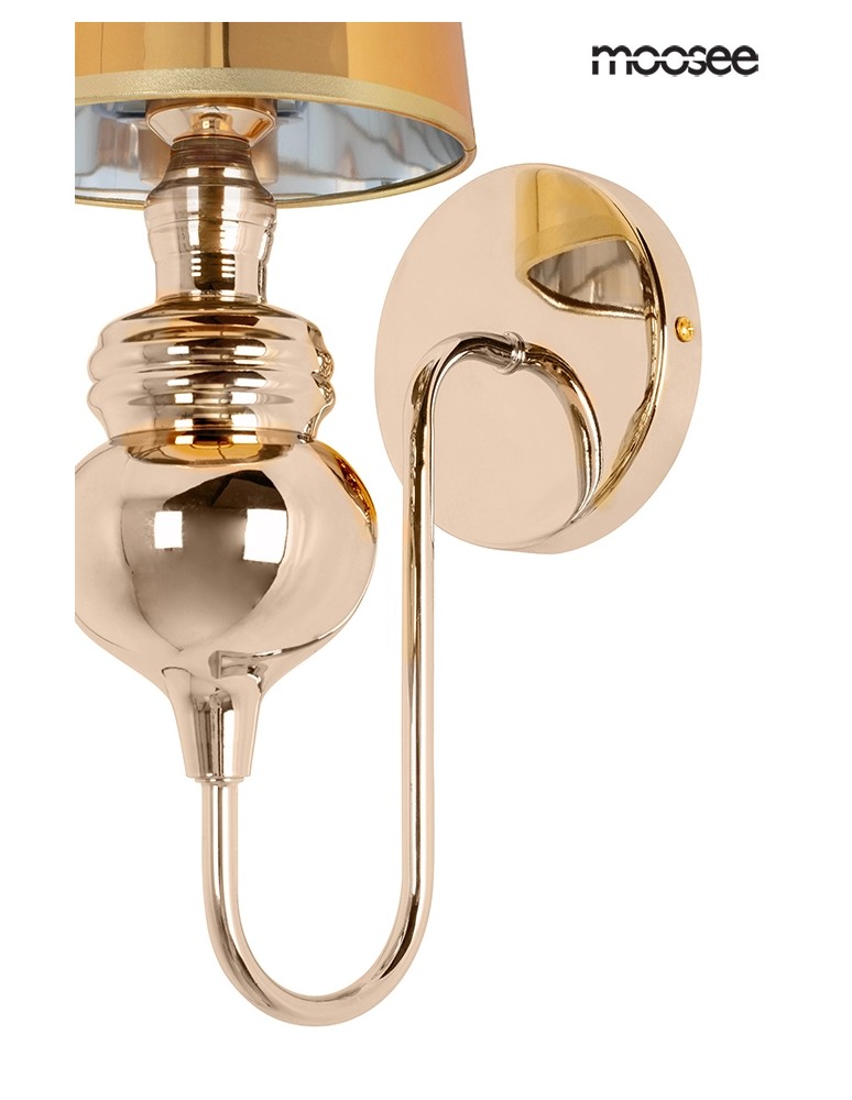 MOOSEE lampa ścienna QUEEN 15 złota (MSE010100224) MOOSEE lampa ścienna QUEEN 15 złota (MSE010100224)