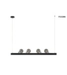 MOOSEE lampa wisząca LINEAL czarna (MSE010100270) MOOSEE lampa wisząca LINEAL czarna (MSE010100270)