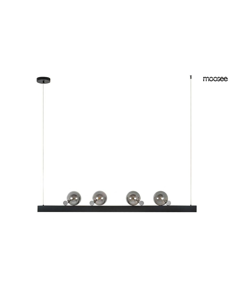 MOOSEE lampa wisząca LINEAL czarna (MSE010100270) MOOSEE lampa wisząca LINEAL czarna (MSE010100270)