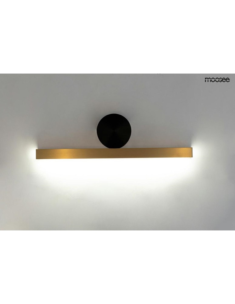 MOOSEE lampa ścienna WAND 45 złota (MSE010100290) MOOSEE lampa ścienna WAND 45 złota (MSE010100290)