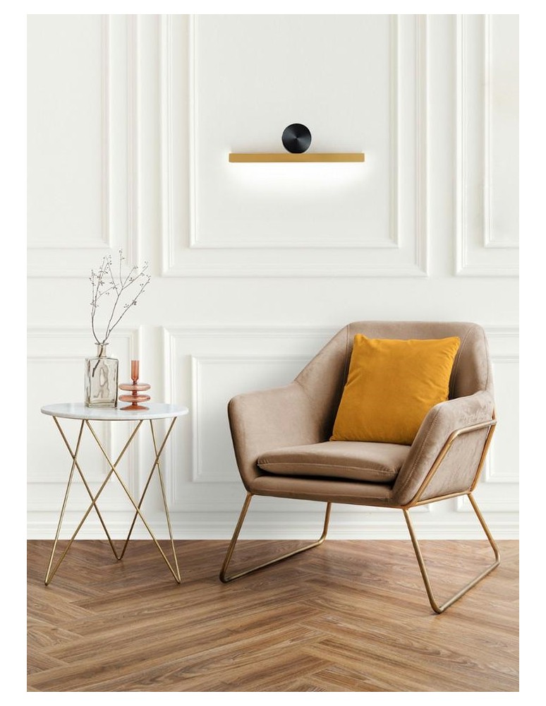 MOOSEE lampa ścienna WAND 45 złota (MSE010100290) MOOSEE lampa ścienna WAND 45 złota (MSE010100290)
