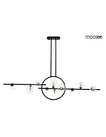 MOOSEE lampa wisząca ALURE LINE TWIN 120 czarna (MSE010100347)