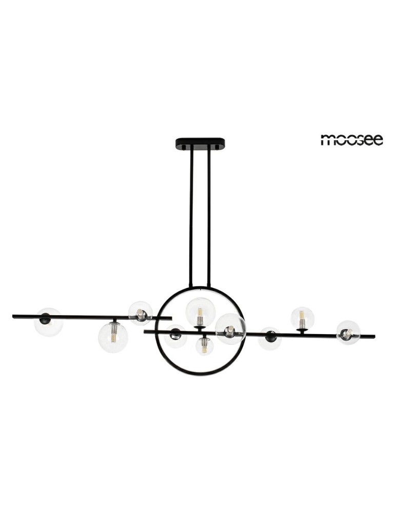 MOOSEE lampa wisząca ALURE LINE TWIN 120 czarna (MSE010100347)
