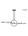 MOOSEE lampa wisząca ALURE LINE TWIN 120 czarna (MSE010100347)