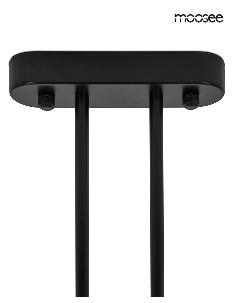 MOOSEE lampa wisząca ALURE LINE TWIN 120 czarna (MSE010100347)
