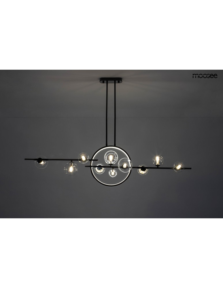 MOOSEE lampa wisząca ALURE LINE TWIN 120 czarna (MSE010100347)