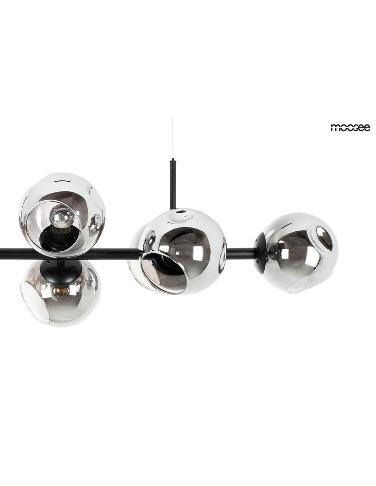 Moosee MOOSEE lampa wisząca ROMEO BLACK czarna (MSE010100140) Moosee MOOSEE lampa wisząca ROMEO BLACK czarna (MSE010100140)