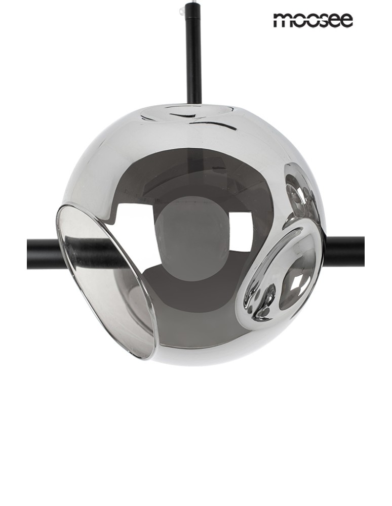 Moosee MOOSEE lampa wisząca ROMEO BLACK czarna (MSE010100140) Moosee MOOSEE lampa wisząca ROMEO BLACK czarna (MSE010100140)