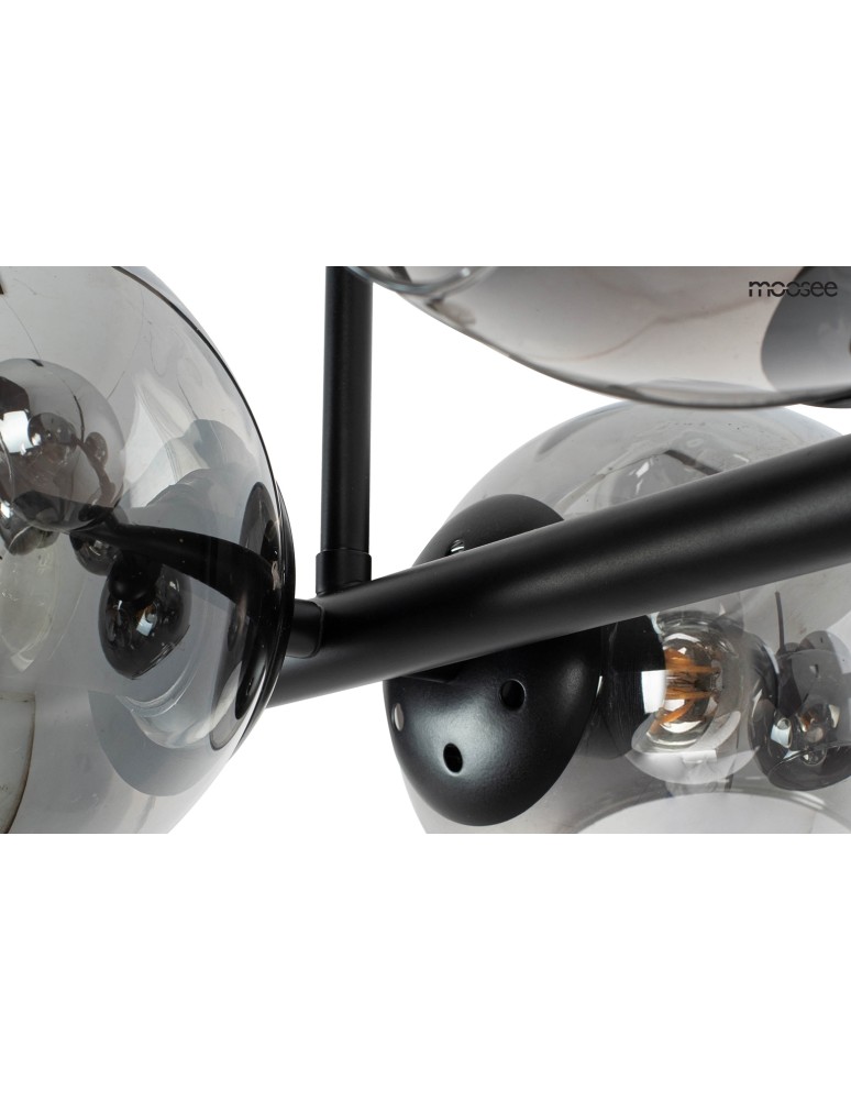 Moosee MOOSEE lampa wisząca ROMEO BLACK czarna (MSE010100140) Moosee MOOSEE lampa wisząca ROMEO BLACK czarna (MSE010100140)