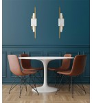 Kinkiety designerskie - MOOSEE lampa ścienna EVANS biała / złota (MSE010100282) - product 7