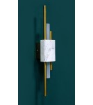 Kinkiety designerskie - MOOSEE lampa ścienna EVANS biała / złota (MSE010100282) - product 9