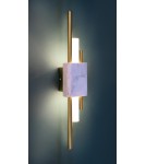 Kinkiety designerskie - MOOSEE lampa ścienna EVANS biała / złota (MSE010100282) - product 10