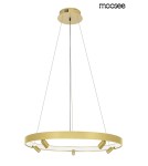 Moosee MOOSEE lampa wisząca CIRCLE SPOT 98 GOLD złota (MSE010100161) Moosee MOOSEE lampa wisząca CIRCLE SPOT 98 GOLD złota (MSE010100161)