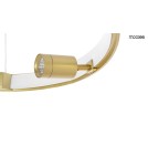 Moosee MOOSEE lampa wisząca CIRCLE SPOT 98 GOLD złota (MSE010100161) Moosee MOOSEE lampa wisząca CIRCLE SPOT 98 GOLD złota (MSE010100161)