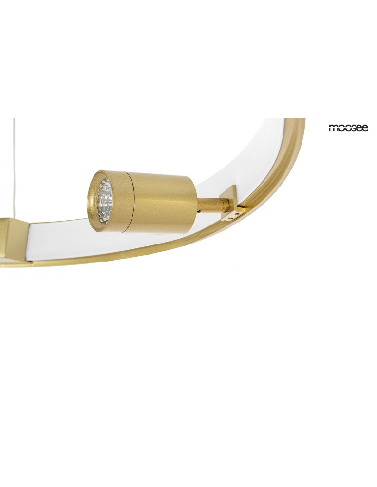 Moosee MOOSEE lampa wisząca CIRCLE SPOT 98 GOLD złota (MSE010100161) Moosee MOOSEE lampa wisząca CIRCLE SPOT 98 GOLD złota (MSE010100161)