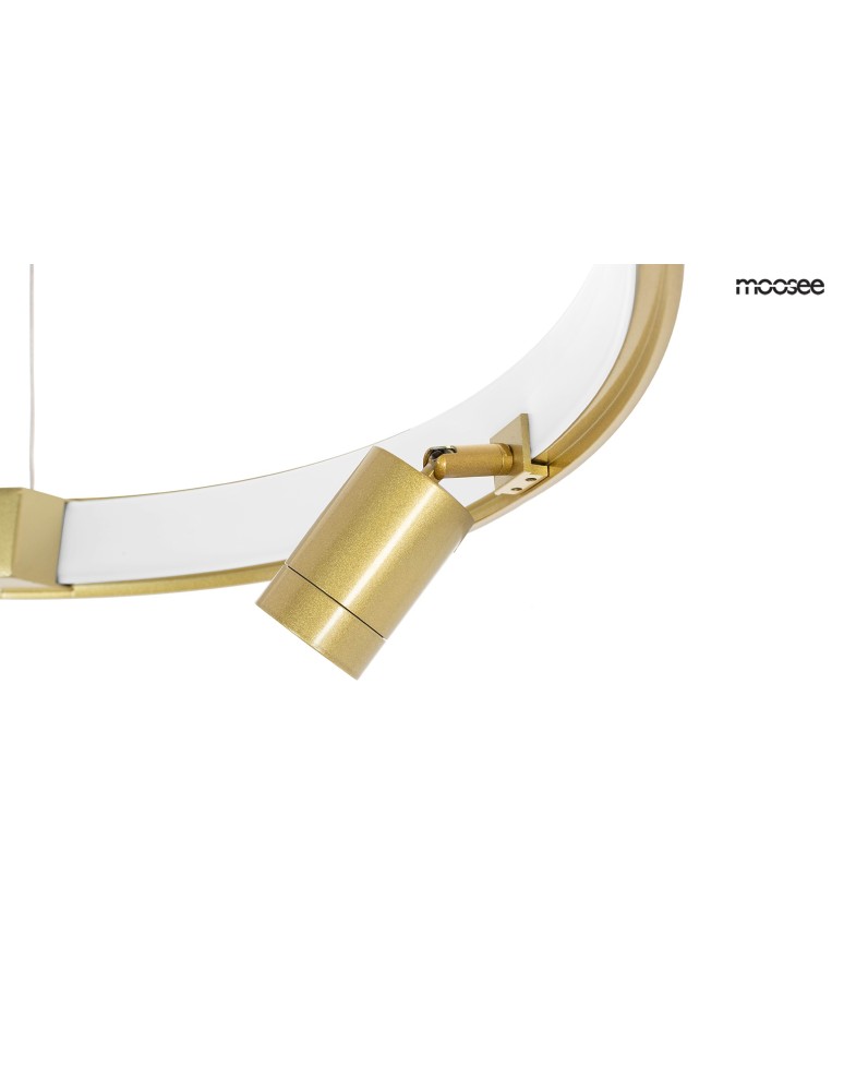 Moosee MOOSEE lampa wisząca CIRCLE SPOT 98 GOLD złota (MSE010100161) Moosee MOOSEE lampa wisząca CIRCLE SPOT 98 GOLD złota (MSE010100161)