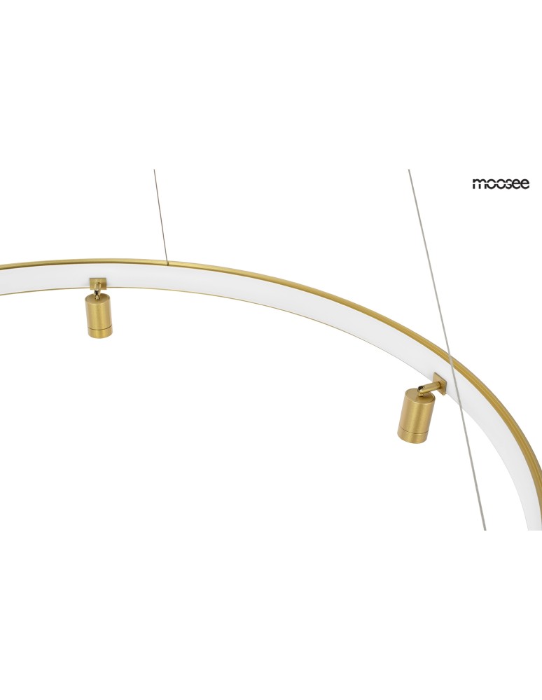 Moosee MOOSEE lampa wisząca CIRCLE SPOT 98 GOLD złota (MSE010100161) Moosee MOOSEE lampa wisząca CIRCLE SPOT 98 GOLD złota (MSE010100161)