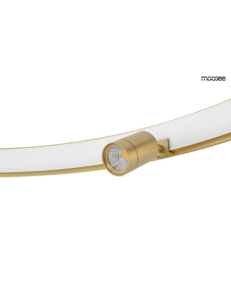 Moosee MOOSEE lampa wisząca CIRCLE SPOT 98 GOLD złota (MSE010100161) Moosee MOOSEE lampa wisząca CIRCLE SPOT 98 GOLD złota (MSE010100161)