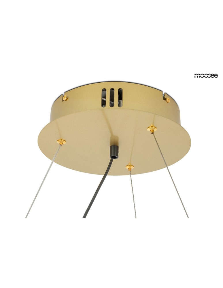 Moosee MOOSEE lampa wisząca CIRCLE SPOT 98 GOLD złota (MSE010100161) Moosee MOOSEE lampa wisząca CIRCLE SPOT 98 GOLD złota (MSE010100161)